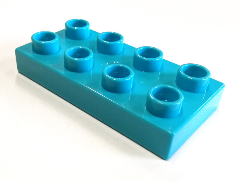 L-W Toys Junior Kostka 4x2 nízká modrá 